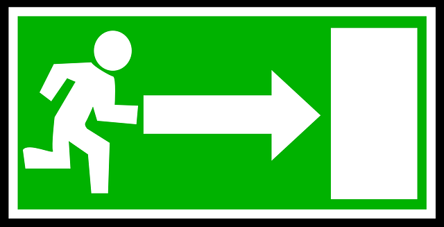 Fire Exit Sign